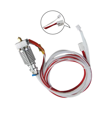 3D Printer Hot End Kit,cr-10 v2 hotend and CR-10 V3 hotend Assembled Hotend Kit 3D Printer Replacement Parts for Creality CR-10 V2 and CR-10 V3 3D Printer hotend Assembly Replacement Accessories 