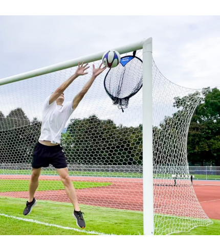 Soccer Targets for Goals Training (2pc) - Soccer Training Target | Top Bins Equipment | Durable Design - Extra-Long Straps with Carry Case 